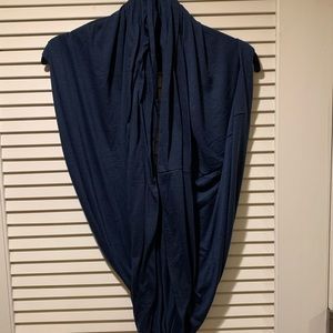 NEVER WORN nursing infinity scarf in navy